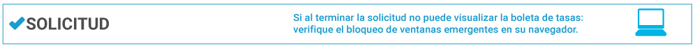 Solicitud de Certificado